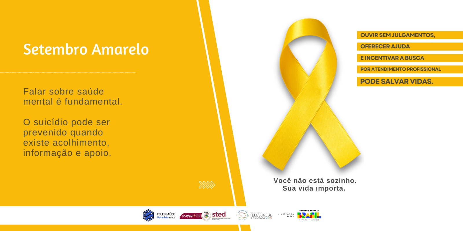 Dia Mundial de Prevenção ao Suicídio: combate ao estigma sobre saúde mental e valorização da vida
